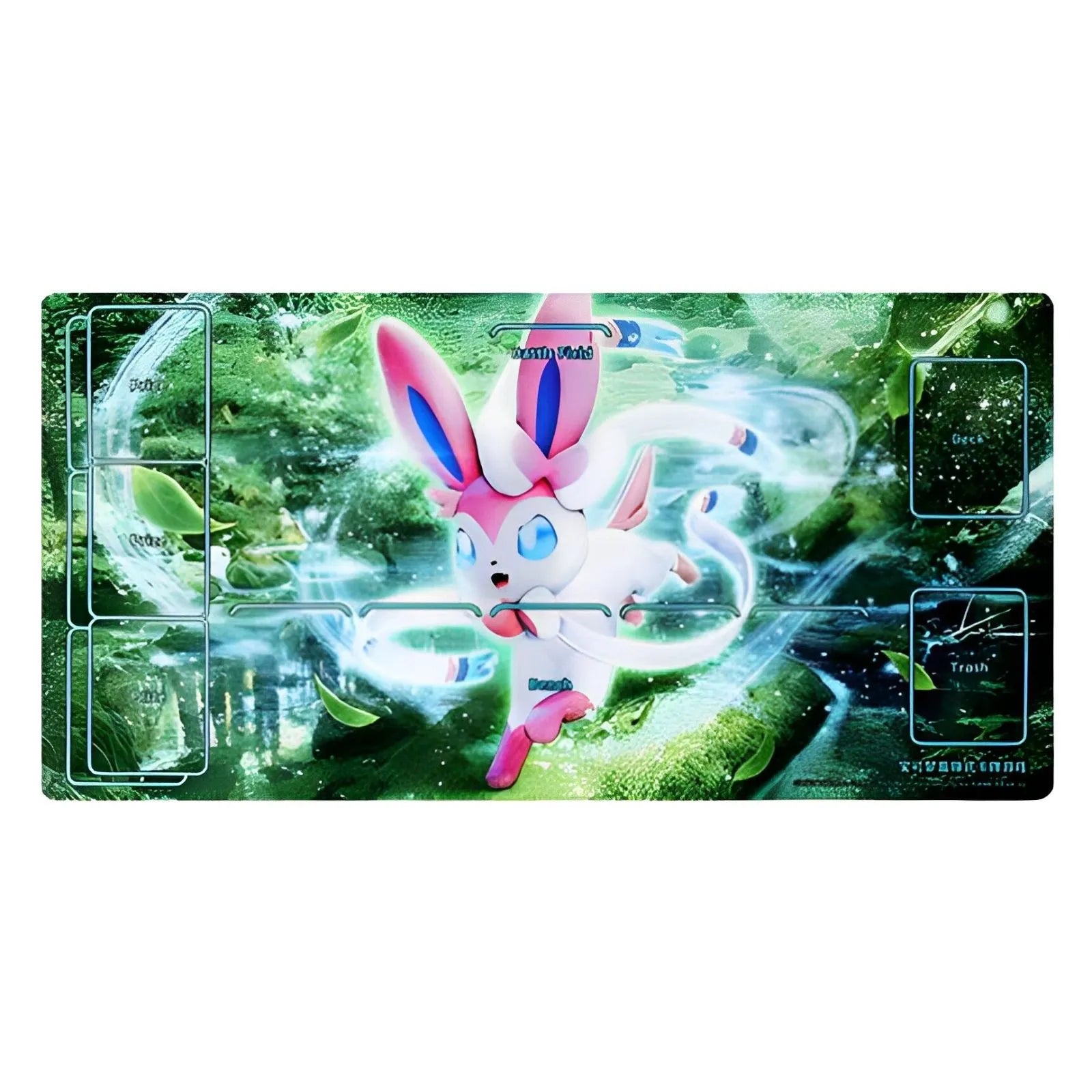 ニンフィア プレイマット 海外 公式 新品】ポケモンカードゲーム ラバープレイマット 海外版 ニンフィア