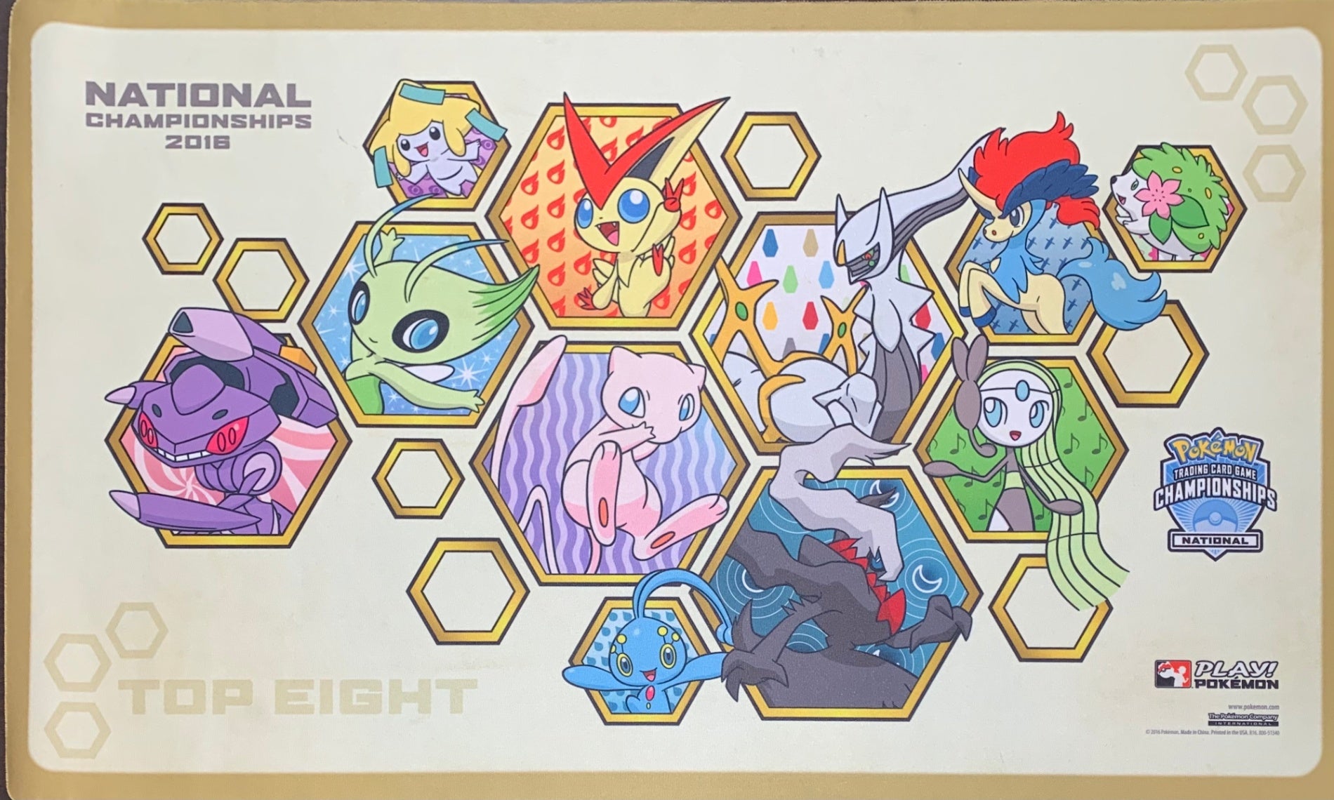 おすすめ 状態A-】ポケモンカードゲーム プレイマット 海外版 NATIONAL ポケモンカードゲーム