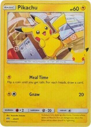 PSA10)英語版)ピカチュウ PROMO 25/25 Pikachu Foil