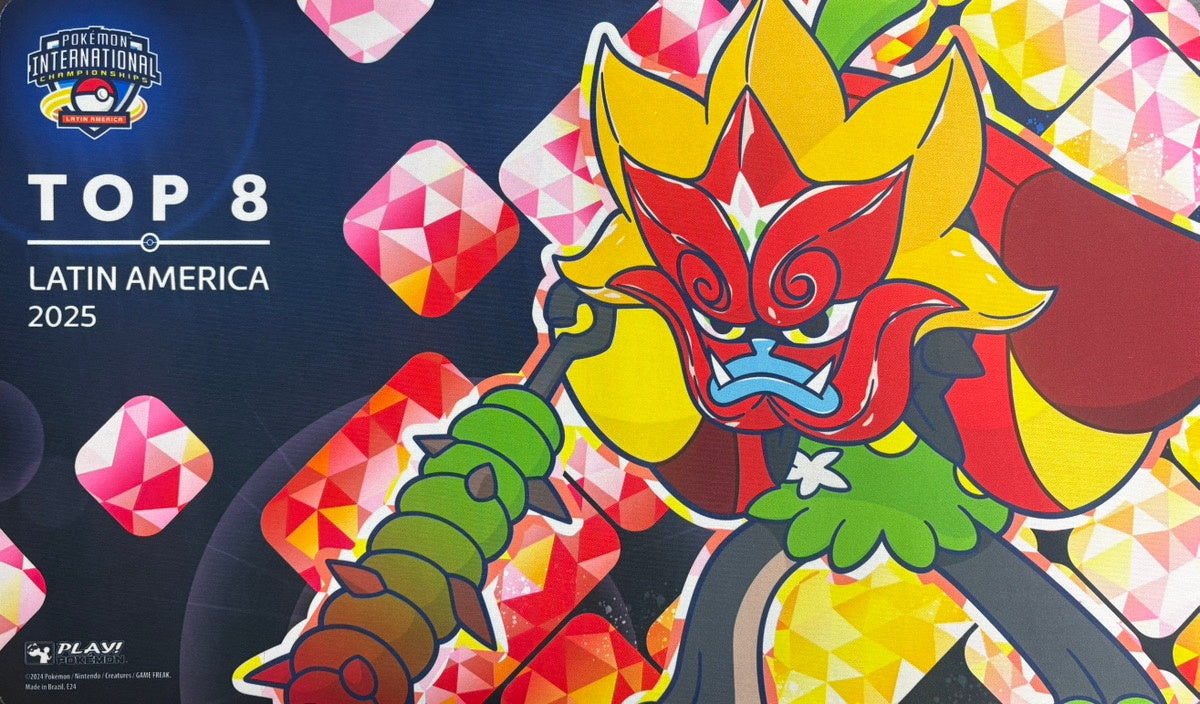 ポケモンカードゲーム ラバープレイマット 海外版 TOP8 LAIC2025