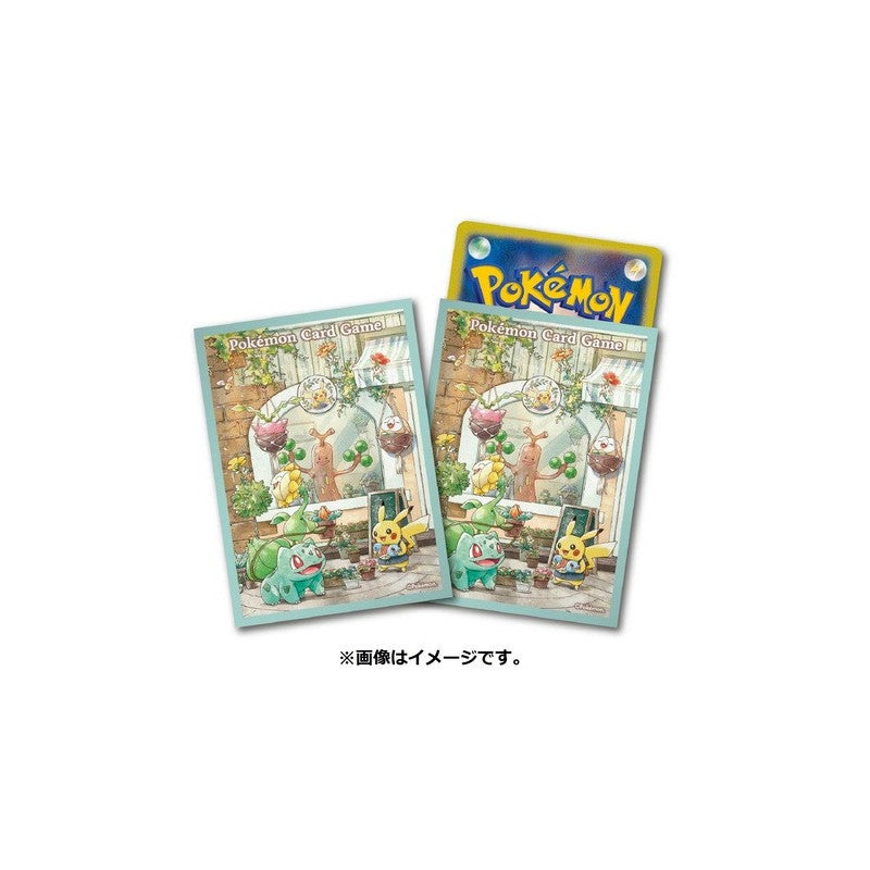新品】ポケモンカードゲーム デッキシールド Pokemon Grassy Gardening