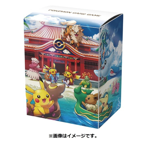 新品】ポケモンカードゲーム デッキケース ポケモンセンターオキナワ