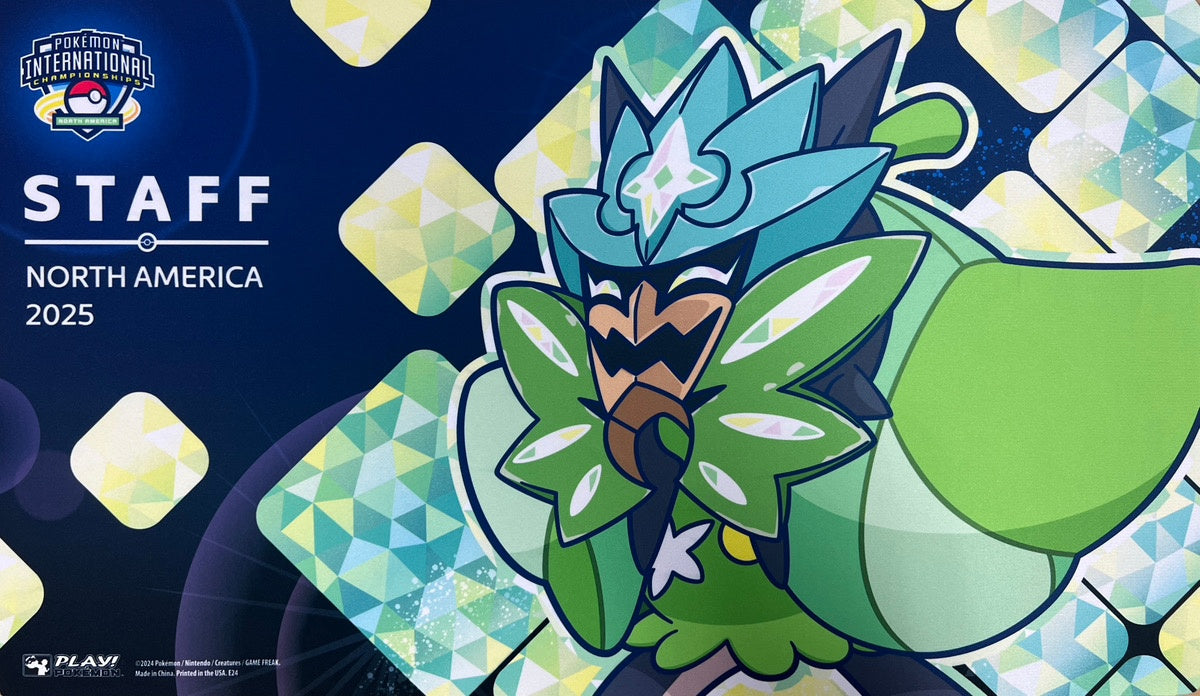 ポケモンカードゲーム ラバープレイマット 海外版 STAFF NAIC2025