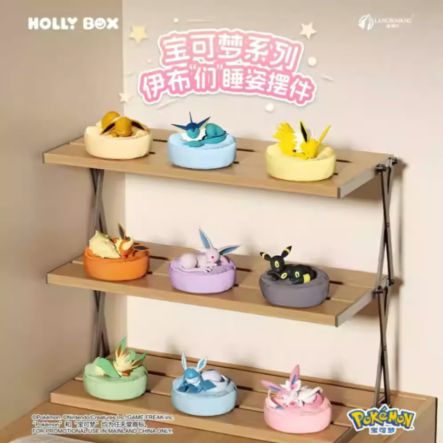 ポケモン×Langbowang お昼寝シリーズ イーブイズ【ランダム】