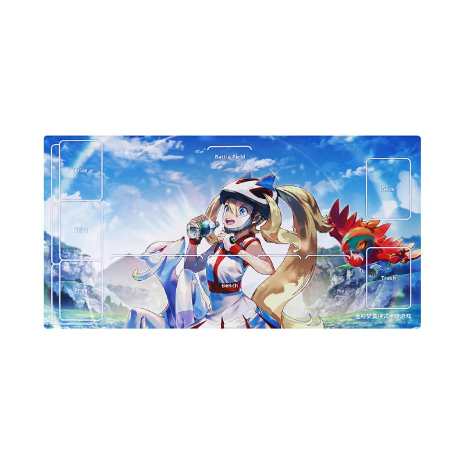 ポケモンカード 海外公式プレイマット Mythical Mania ポケモンカード 海外公式プレイマット Mythical Mania 箱付き