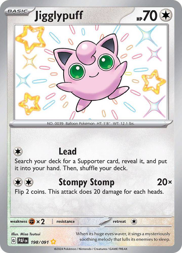 英語版)Jigglypuff 198/091 プリン