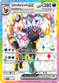 エーフィex、ブラッキーex プロモ ポルトガル語版 ポルトガル語版)ブラッキーex PROMO SVP 176 Umbreon ex