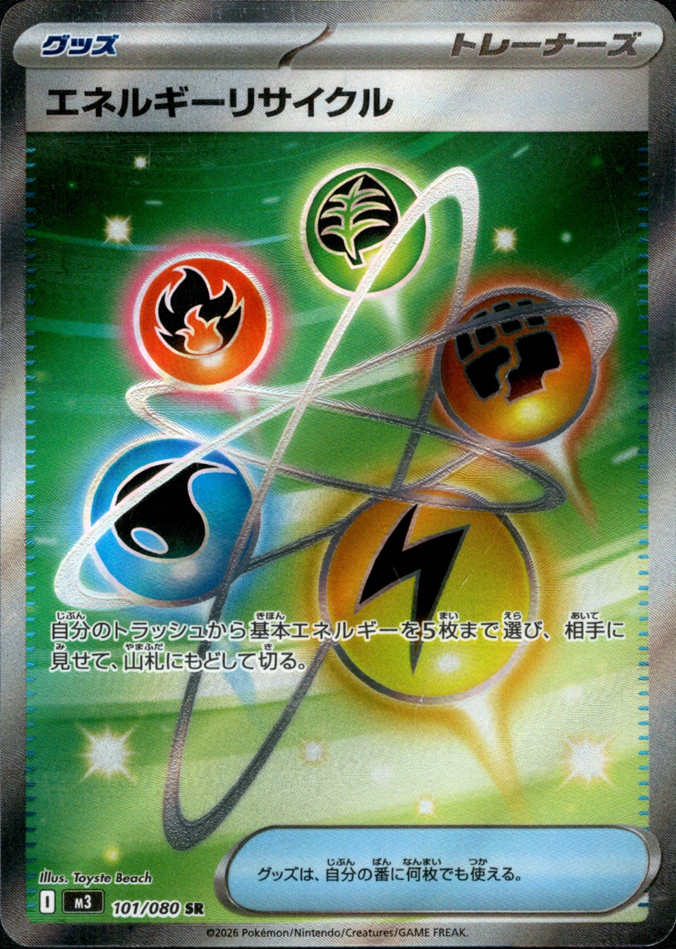 エネルギーリサイクル SR M3 101/080