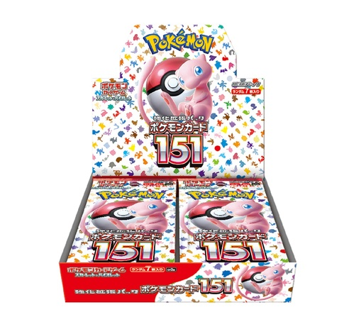 ポケモンカードゲーム スカーレット&バイオレット 強化拡張パック ポケモンカード151 未開封BOX