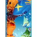 【状態B】ポケモンカードゲーム デッキシールド 海外版 アクアVSマグマ ふたつの野望 50枚入り