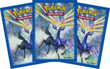 【新品】ポケモンカードゲーム デッキシールド 海外版 ゼルネアス