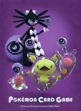 【新品】ポケモンカードゲーム デッキシールド ゴチルゼル・ランクルス 32枚入り