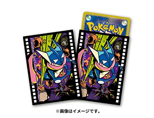 【新品】ポケモンカードゲーム デッキシールド プレミアム・グロス Midnight Agent -the cinema- ゲッコウガ