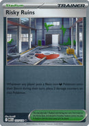 英語版)Risky Ruins 127/132 (Reverse Foil) 危ない廃墟