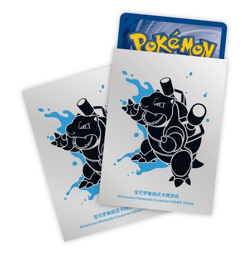 【新品】ポケモンカードゲーム デッキシールド 海外版 カメックス ギフトボックス