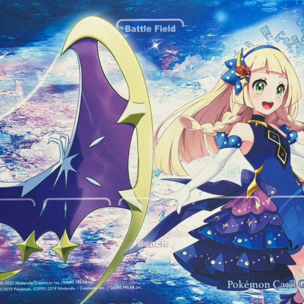 ラバープレイマット ポケマスEX リーリエ ルナアーラ