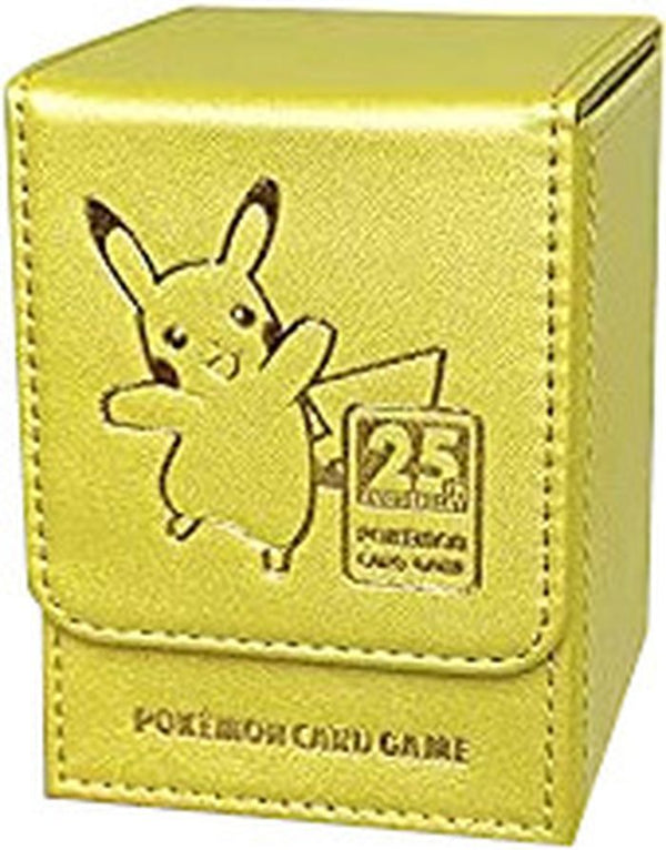 【新品】ポケモンカードゲーム デッキケース 25th ANNIVERSARY GOLDEN BOX