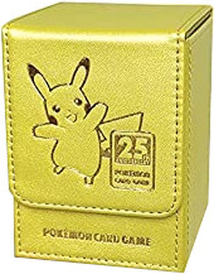 【新品】ポケモンカードゲーム デッキケース 25th ANNIVERSARY GOLDEN BOX