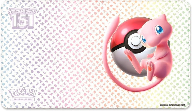【状態B】ポケモンカードゲーム プレイマット 海外版 151 ミュウ