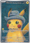【状態A-】ゴッホピカチュウ 「グレーのフェルト帽のピカチュウ Pikachu with Grey Felt Hat」 PROMO
