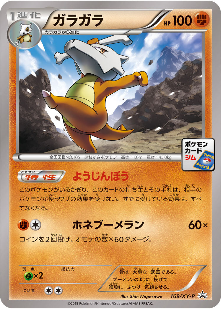 【状態A-】ガラガラ PROMO 169/XY-P