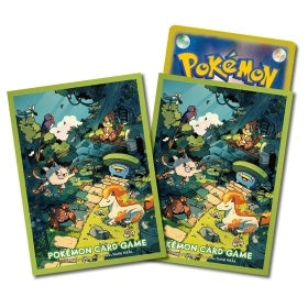 【新品】ポケモンカードゲーム デッキシールド つながるせかい -ひみつのかいだん-