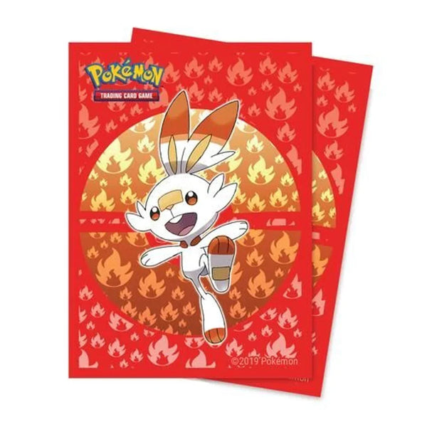 【新品】ポケモンカードゲーム デッキシールド Ultra Pro ヒバニー 65枚