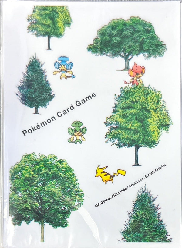 【新品】ポケモンカードゲーム デッキシールド ヤナップ・バオップ・ヒヤップ 32枚入り2セット