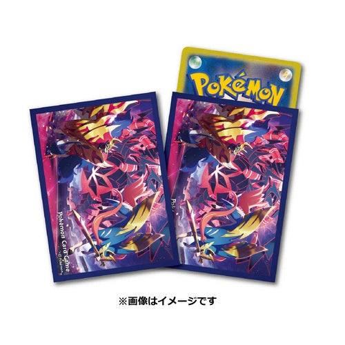 【新品】ポケモンカードゲーム デッキシールド ザシアン・ザマゼンタ・ムゲンダイナ