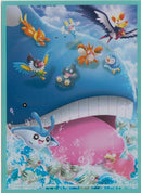 【状態A-】ポケモンカードゲーム デッキシールド ホエルオー 60枚