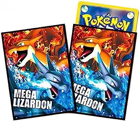 【新品】ポケモンカードゲーム デッキシールド メガリザードン 32枚入り2セット