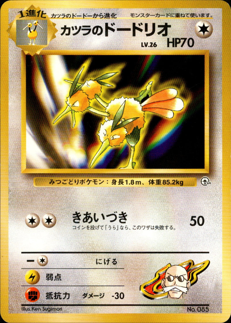 カツラのドードリオ 1stGYM_D3Bl 013/025