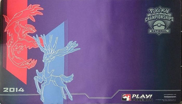 【状態A-】ポケモンカードゲーム ラバープレイマット 海外版 CHAMPIONSHIPS 2014