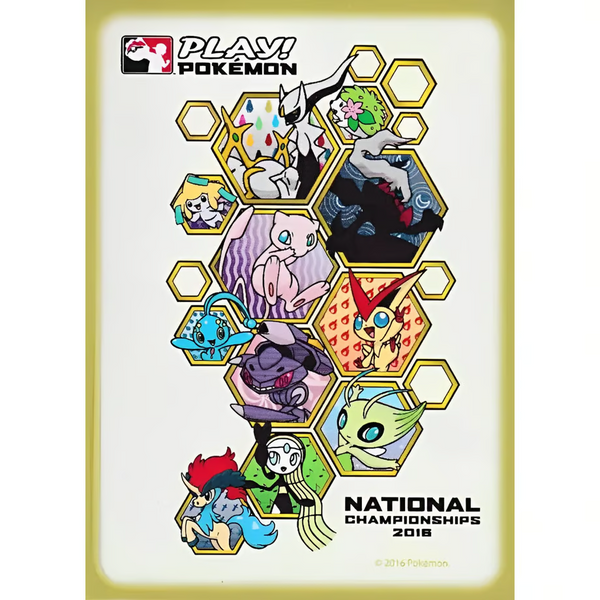 【新品】ポケモンカードゲーム デッキシールド 海外版 NATIONAL CHAMPIONSHIPS 2016