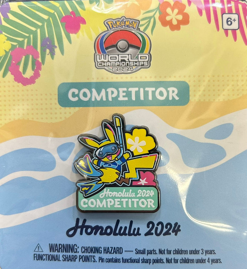 【新品】ポケモンカードゲーム ピンズ 海外版 WCS2024 ホノルル COMPETITOR