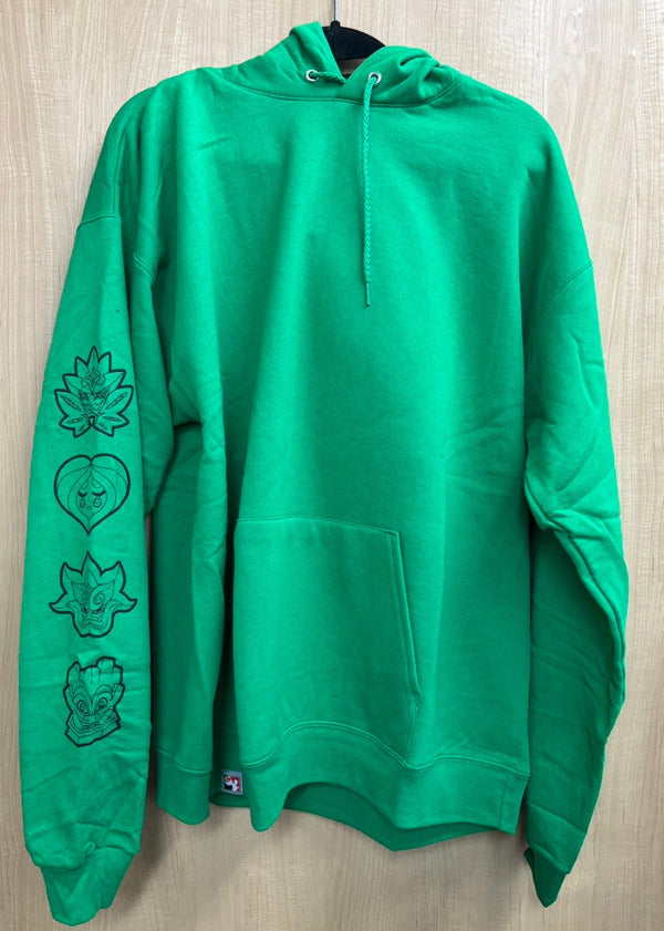 【新品】【Lサイズ】パーカー NAIC オーガポン グリーン