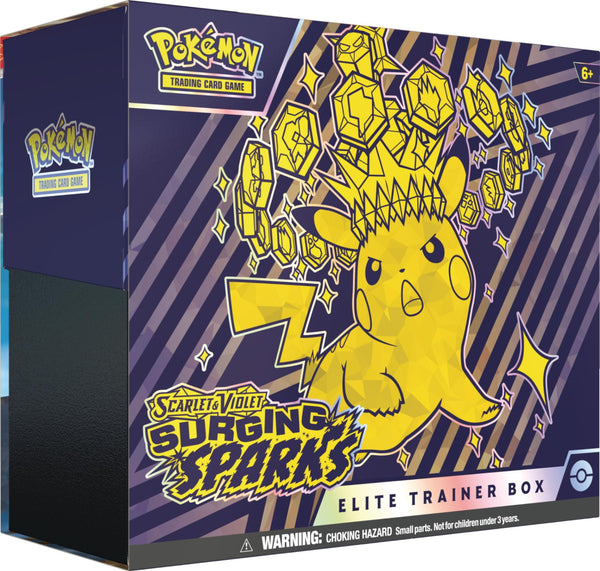 【状態A-】【買取品】ポケモンカードゲーム 海外版 Scarlet&Violet Surging Sparks Elite Trainer Box