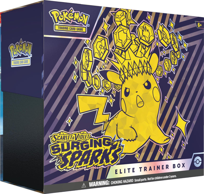 【状態A-】【買取品】ポケモンカードゲーム 海外版 Scarlet&Violet Surging Sparks Elite Trainer Box
