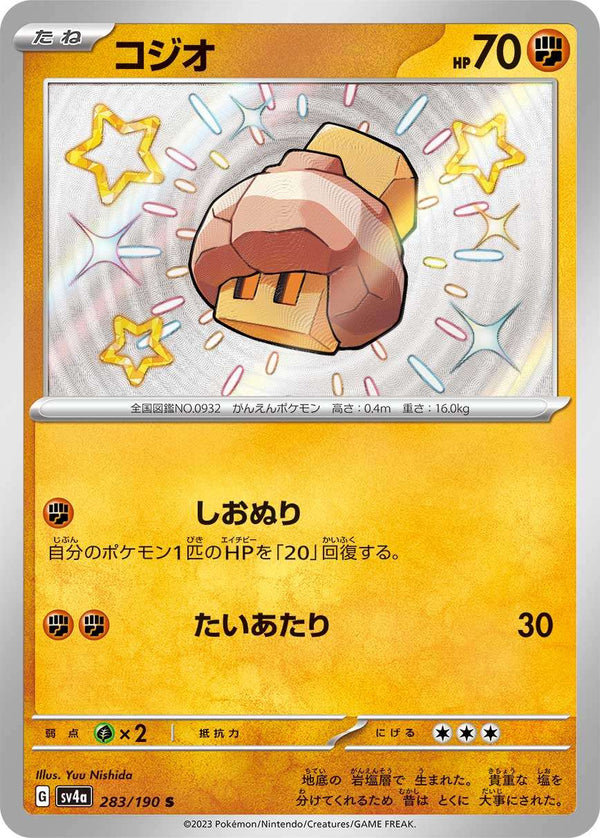 【状態B】コジオ S SV4a 283/190
