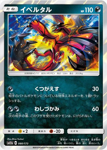 イベルタル ミラー SM12a 080/173