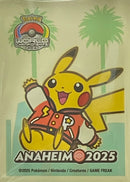 【新品】ポケモンカードゲーム デッキシールド 海外版 WCS2025 アナハイム ピカチュウ