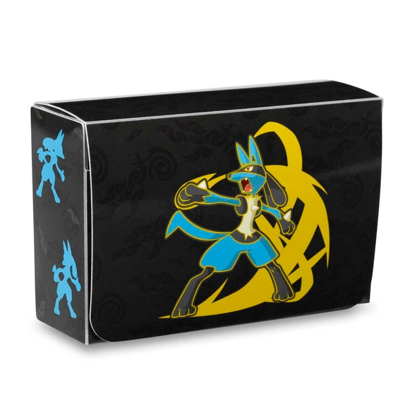 【新品】ポケモンカードゲーム ダブルデッキケース 海外版 Lucario Focused Fighter ルカリオ