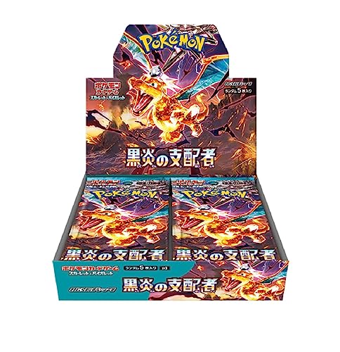 【状態A-】ポケモンカードゲーム スカーレット&バイオレット 拡張パック 黒炎の支配者 未開封BOX