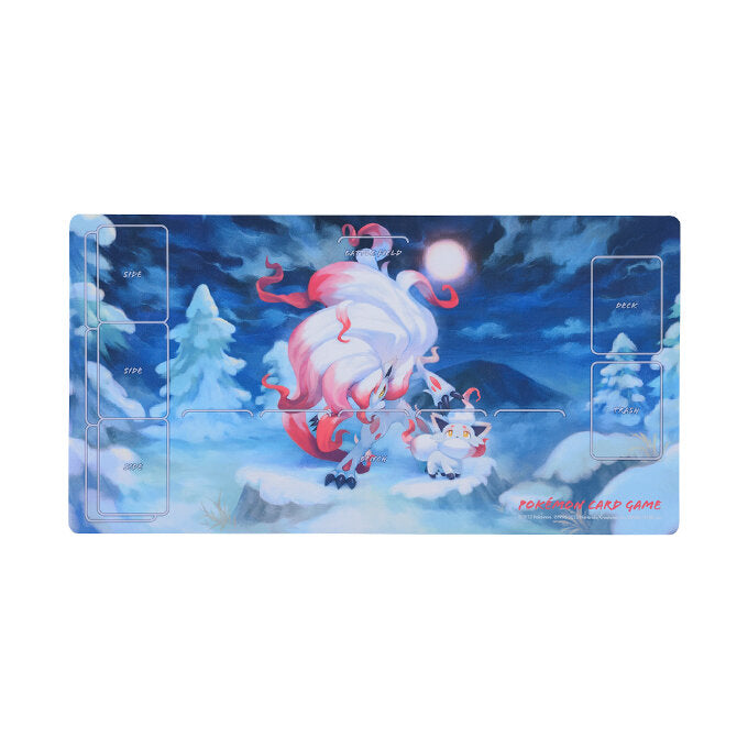 【状態A-】ポケモンカードゲーム ラバープレイマット ヒスイゾロア＆ヒスイゾロアーク