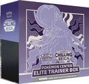ポケモンカードゲーム 海外版 Chilling Reign Elite Trainer Box (こくばバドレックス)
