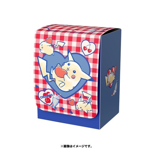 【新品】ポケモンカードゲーム デッキケース ピカチュウとハート
