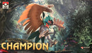 【状態A-】ポケモンカードゲーム ラバープレイマット 海外版 ジュナイパー CHAMPION
