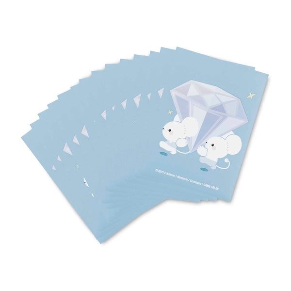 【新品】ポケモンカードゲーム デッキシールド 海外版 Tandemaus&Maushold Household ワッカネズミ