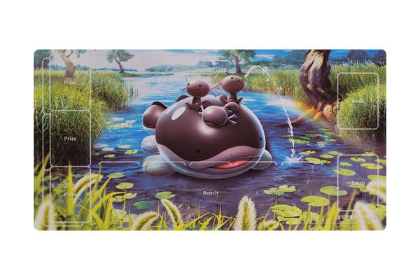 【新品】ポケモンカードゲーム ラバープレイマット 海外版 パルデアドオー