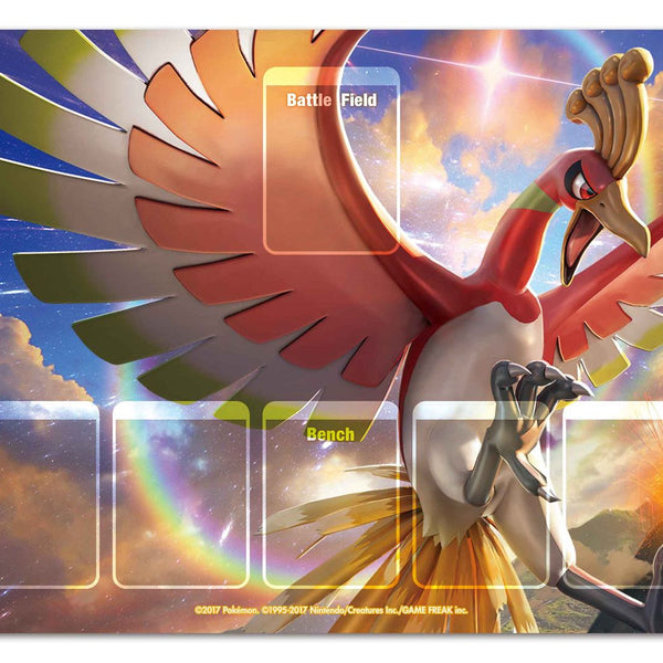 新品 ハーフデッキケース　ホウオウ プレイマット ポケモンカード　ホウオウ 新品 ハーフデッキケース ホウオウ プレイマット ポケモンカード